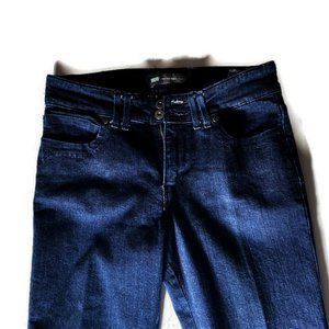 LEVIS Blue Back Button Pocket Midrise Skinny Jeans